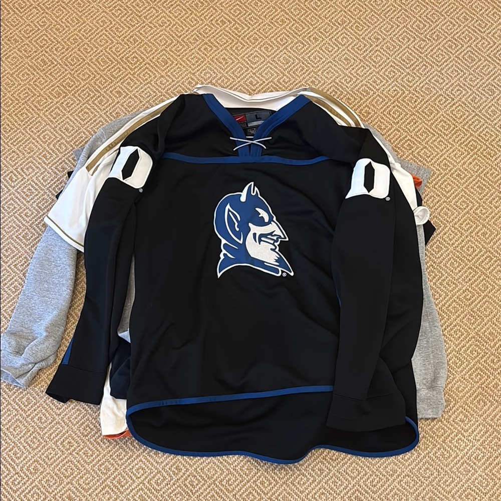 Rare Duke University Blue Devils Hockey Jersey